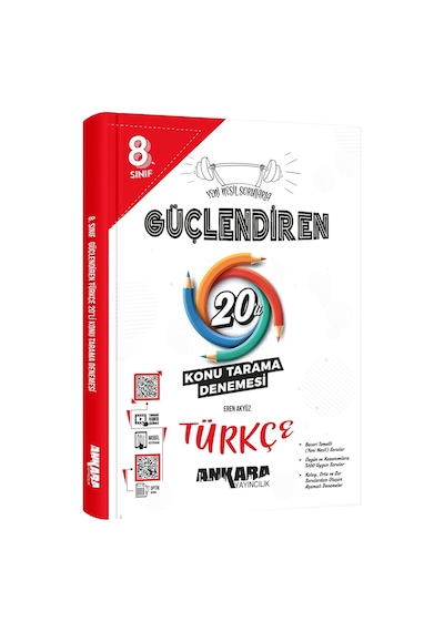 8. Sınıf Güçlendiren Türkçe 20'li Konu Tarama Denemesi