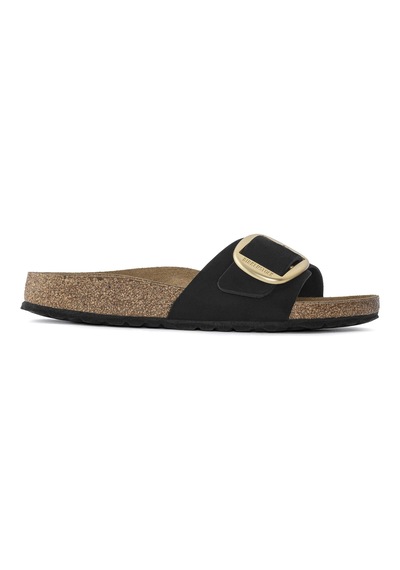 Birkenstock Bırkenstock Madrıd Bıg Buckle Lenb Kadın Terlık 1023342 Siyah