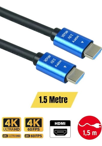 Miaxtreme Ultra Hdtv 4k Yüksek Hızlı Hdmı Kablo 4k 60hz, 2160p, Hdr 2.0v 18gbs Hdmı Kablo