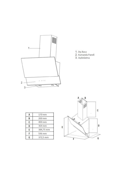 Simfer 8244 - 3750 - 8738 0+10 Fonksiyon Steam Master Siyah 3'lü Ankastre Set