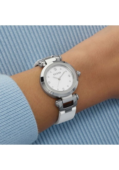 Guess Gugw1020l1 Kadın Kol Saati Metalik Gri