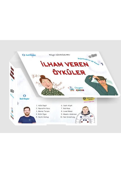 Üçgen Çocuk 4. Sınıf İlham Veren Öyküler 10 Lu Hikaye Seti 2024
