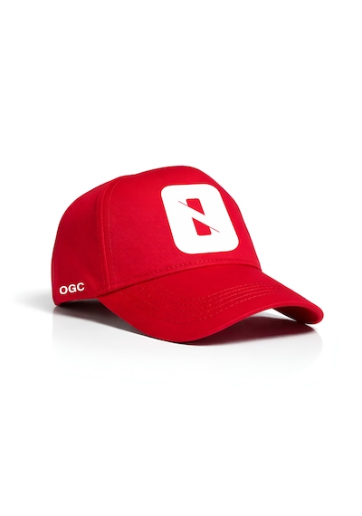 Ogc 0 Sayısı Unisex Şapka Kırmızı