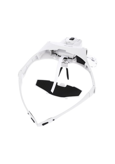 Jms 5 Lens 1.0x-3.5x Ayarlanabilir Braket Kafa Bandı Gözlük Büyüteç 2 Led Işık