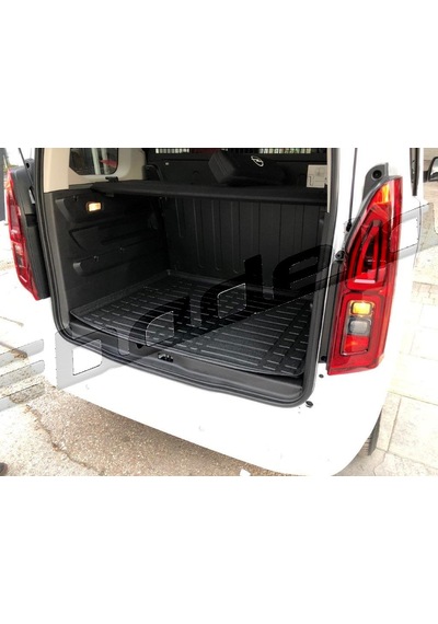 Opel Combo 2019-2021 Bagaj Havuzu Kokusuz Kaucuk 3D