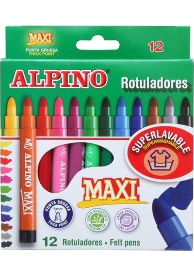 Alpino Keçeli Kalem Maxi 12 Li Ar000006