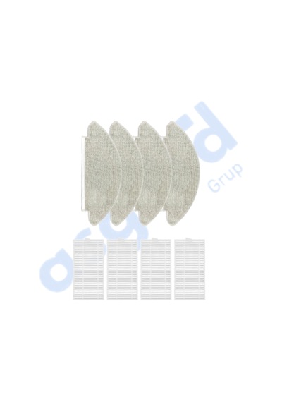 Viomi V5 V5 Pro Alpha 2 Pro Uyumlu 4 Filtre 4 Mop Pkt-iasgf0001038