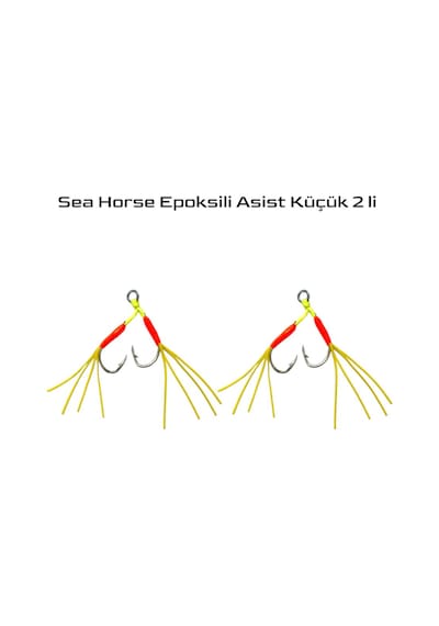 Sea Horse Epoksili Asist Küçük 2 Li Standart