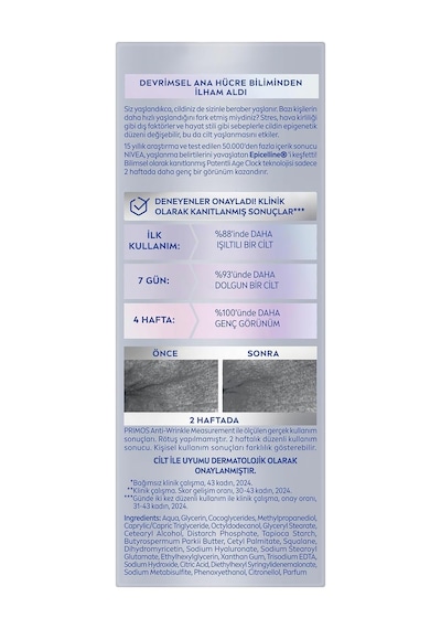 Cellular Epigenetics Rejuvenating Yaşlanma Karşıtı Cilt Serumu 30 Ml, Dolgunlaştırıcı,nemlendir