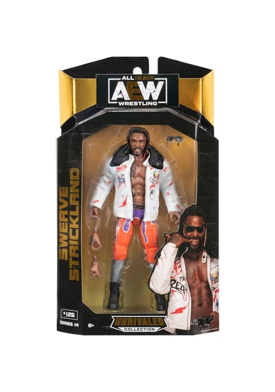 Jazwares Aew Karakterleri Model Aksiyon Figürler S14 Swerve Strickland 126 Diğer