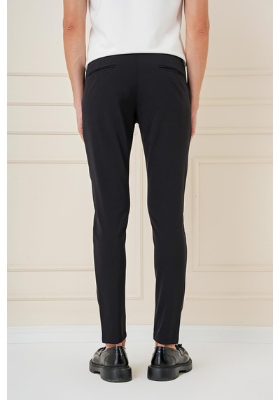 Efor P 1161 Slim Fit Siyah Klasik Pantolon Siyah