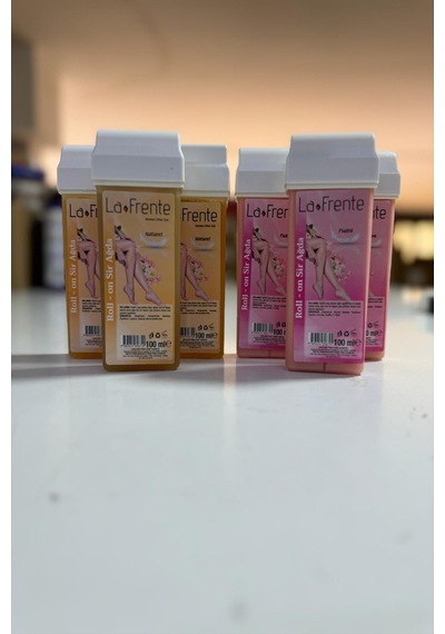 La Frente Naturel Roll-On Sir Kartuş Ağda 3 x 100 ML + Pudralı Roll-On Sir Kartuş Ağda 3 x 100 ML