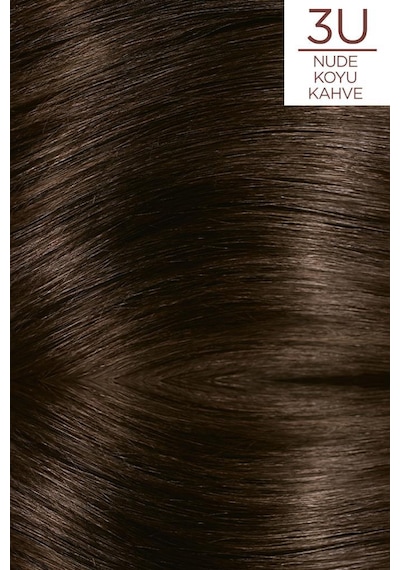 L'Oréal Paris L'Oréal Paris Excellence Creme Nude Renkler Saç Boyası – 3U Nude Koyu Kahve Standart