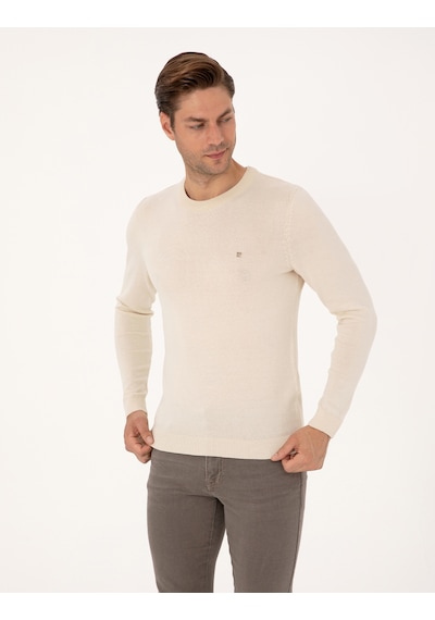 Pierre Cardin Erkek Bej Kazak /triko 50314192-vr011 Bej