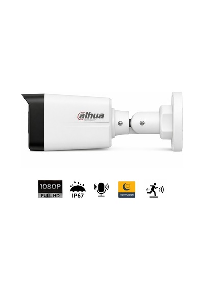 Ipc-hdw1230tc1-sa 2.8mm 30m Ir Bullet Güvenlik Ip Kamera Sesli