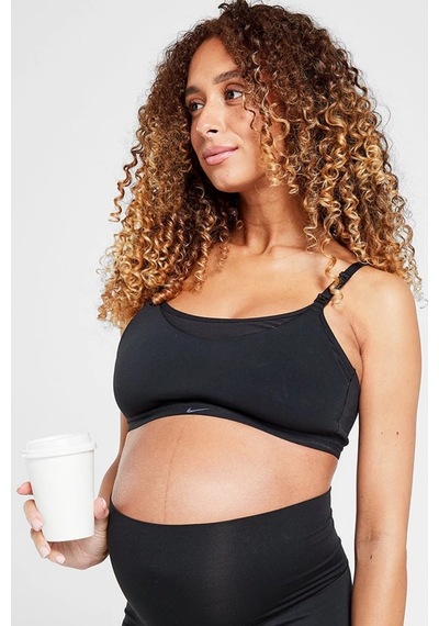 Nike Alate Light Support Lightly Lined Nursing Sports Bra Maternity Hamile Emzirme Spor Sütyeni Siyah Siyah Nike Alate Light Support Lightly Lined Nursing Sports Bra Maternity Hamile Emzirme Spor Sütyeni Siyah Siyah