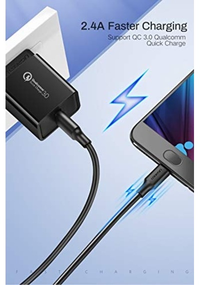 2.0 A Usb-a Micro-usb Data Ve Şarj Kablosu 50 Santimetre Beyaz 60140 Diğer