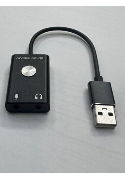 Tr Aivoice Ses Kartı Kablolu Usb Ses Kartı Ses Çeviri İçin Usb Ses Kartı