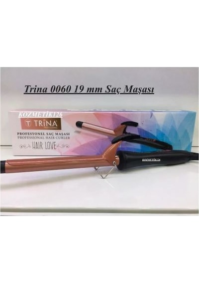 Trina TRNSACMS0060 19 MM Profesyonel Saç Maşası