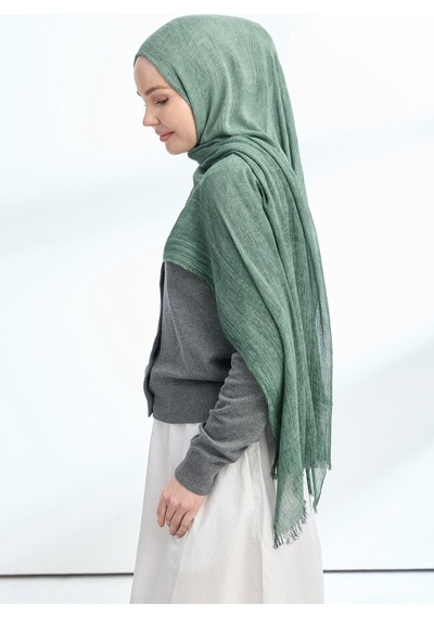 Armanda Organic Touch Viskoz Şal- 3601 Sisli Leylak