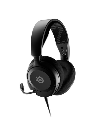 Steelseries Arctis Nova 1 Multi-platform Gaming Kulaklık Hi-fi Sürücü 360 Surround Ses Airweave Memory Foam Kulak Yastıkları Gürültü Önleyici Mikrofon, Pc, Ps5, Switch, Xbox Siyah
