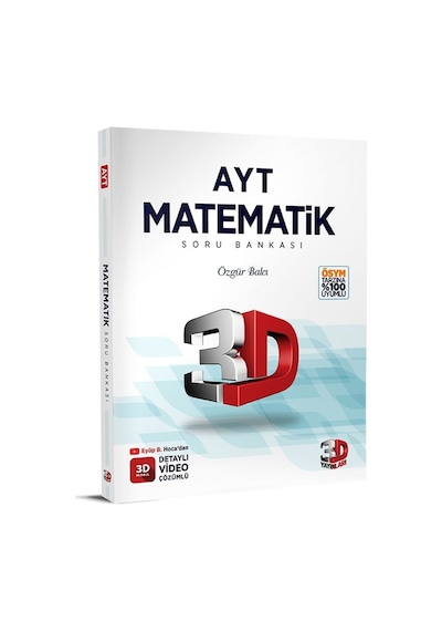 3D Yayınları Ayt Matematik Soru Bankası (495612799)