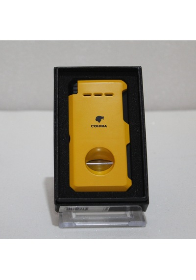 Sarı 2 Torch Çakmak & Entegre Puro Delici