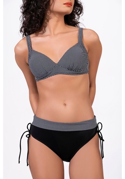 Endeep 22476 Bayan Bikini Siyah