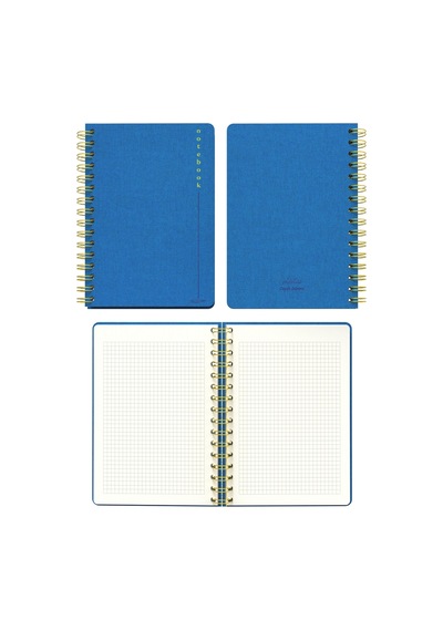 Melimelek Kareli Defter Mor Bez Ciltli - Ceyda Düvenci Mavi