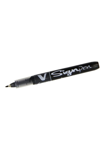 Pilot Sw-vsp-b V-signpen Kalem, Siyah 124-Pembe