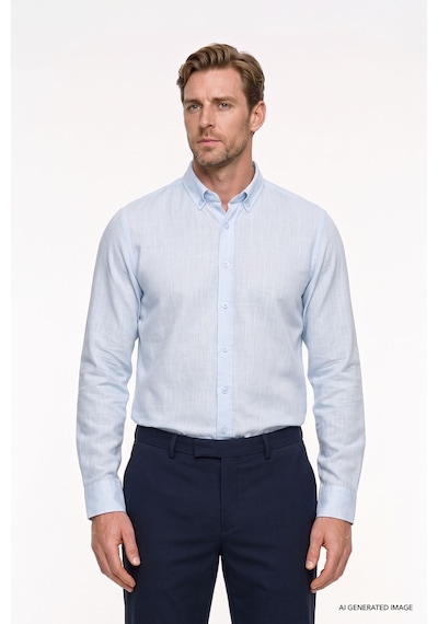 Ac&Co / Altınyıldız Classics Erkek Gömlek (476750263) Mavi