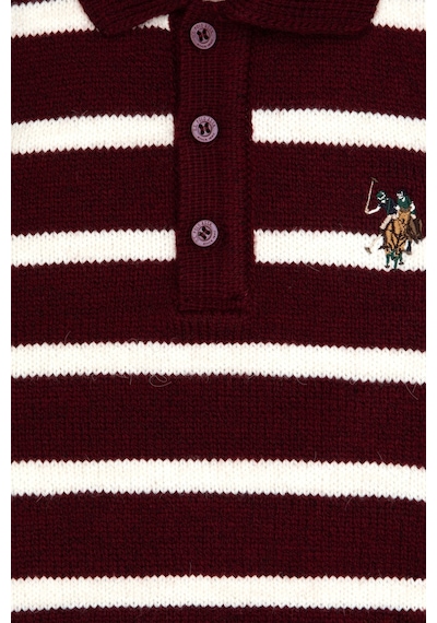 U.S. Polo Assn. Erkek Çocuk Bordo Kazak /triko 50315627-vr014