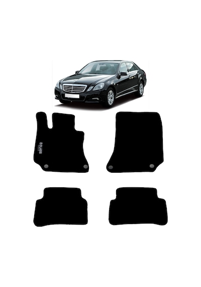 Rizline Mercedes E Serisi W212 2009-2016 Halı Paspas Siyah