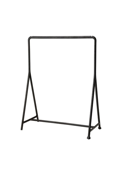 Turbo Siyah 117x148 Cm Ayaklı Askılık Tekerlekli Siyah
