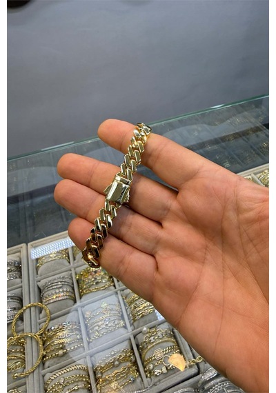 Taşsız Gurmet Bileklik Altın