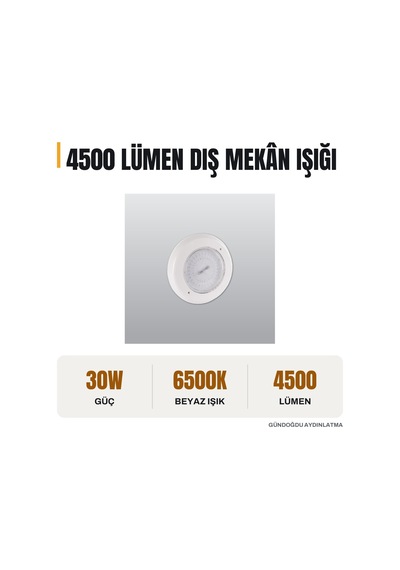 Ack Led Havuz Ve Yer Armatürü 6500k - Ah08-03630