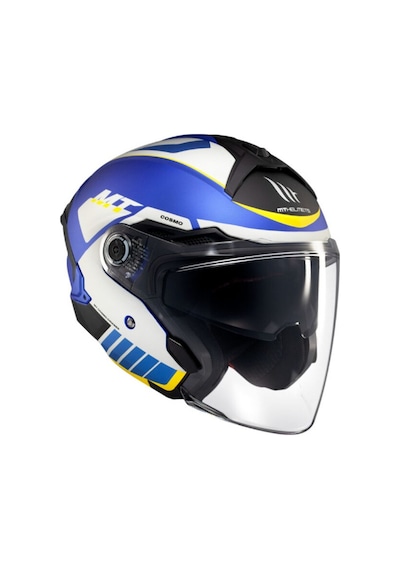 Mt Cosmo Sv Cruıser C7 Mat Mavi Açık Kask Mavi