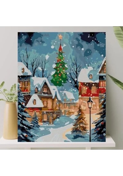 Sayılarla Boyama Tuval Seti 40x50 Cm
