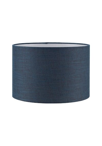 Lacivert Silindir Lambader Başlığı Çap 30 Cm Kumaş Lb818