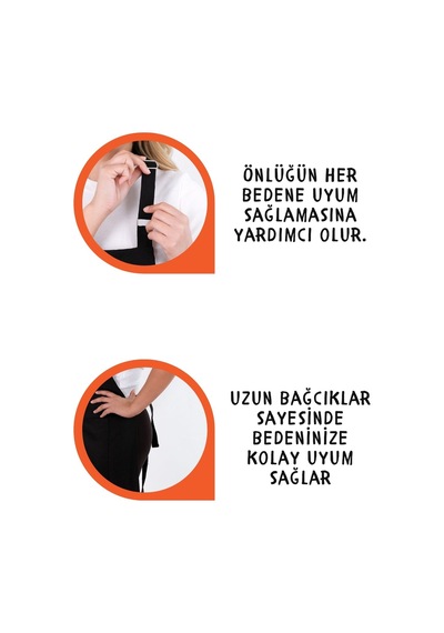Star Ayar Askılı Havlulu 4lü Mutfak Önlüğü Seti 2 Eldiven Siyah-siyah-kırmızı