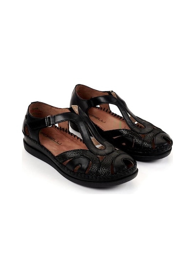 Forelli Sally Anatomik Kadın Sandalet Siyah 001