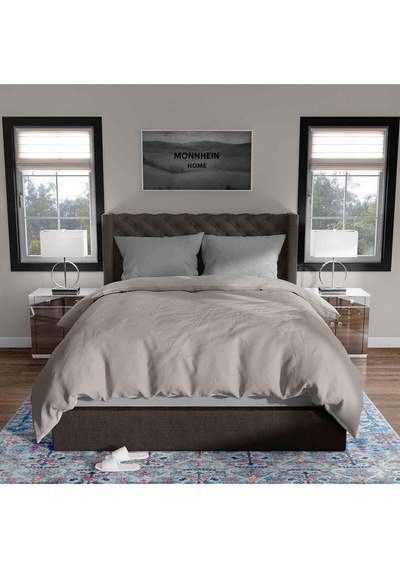 Kaymaz Taban Yıkanabilir Halı Mutfak, Salon, Yatak Odası İçin Modern Dijital Baskı Halı Slnhalı39 - 0131 Çok Renkli