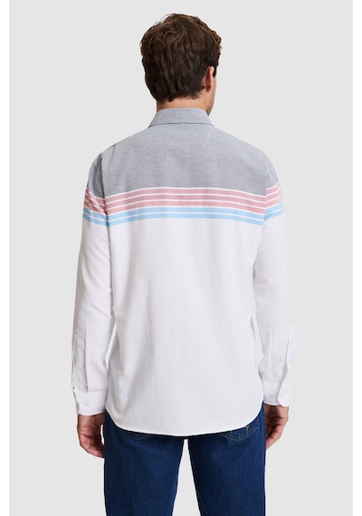 U.S. Polo Assn. Erkek Lacivert Uzun Kollu Gömlek 50324733 Vr033
