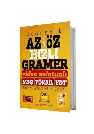 Yargı Yds Yökdil Ydt Az Ve Öz Hızlı Gramer Video Anlatımlı - Fuat Başkan