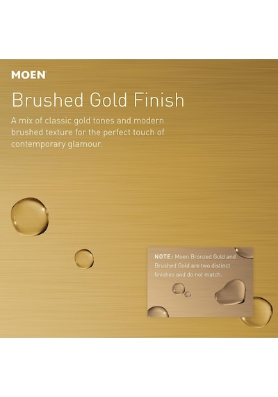 Moen Ts6984bg İki 8 Inç Yaygın Kol Banyo Bataryası Trim Seti Valf Çok Renkli