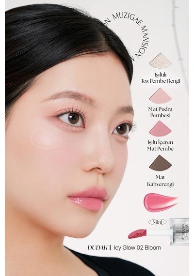 Muzıgae Mansıon Twist Pot Eye Palette 01 Fairy Pink