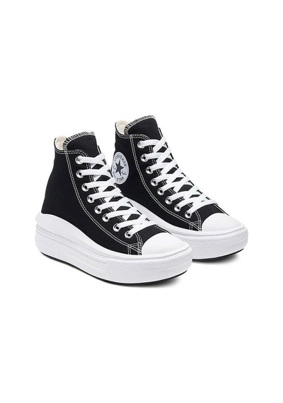 Converse Ctas Move Hi Kadın Günlük Ayakkabı 568497C Siyah-Siyah-36