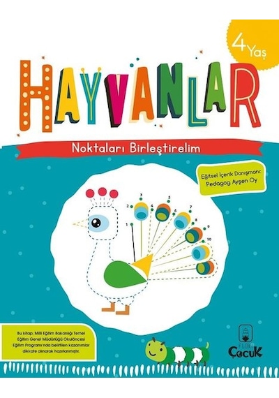 Noktaları Birleştirelim - Hayvanlar - 4 Yaş- Floki Çocuk