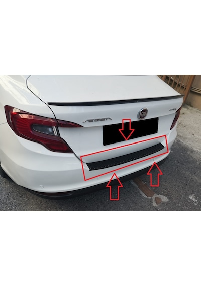 Fiat Egea Arka Tampon Koruma Bagaj Eşiği