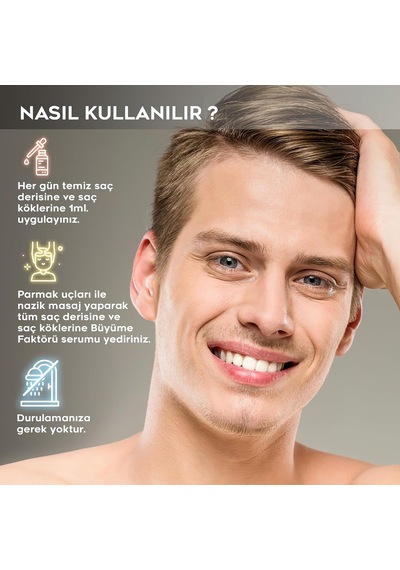 Saç Bakım Serumu Erkek Ve Kadınlar İçin, Aşırı Yıpranmış Ve Dökülen Saçlara Özel Besleyici, Güçlendi